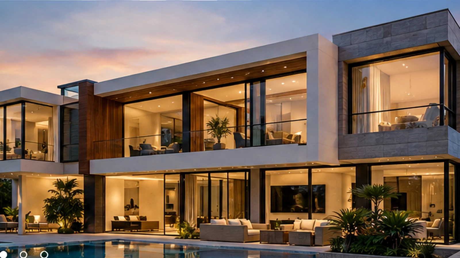 Premium furnished interior showing quality real estate development finish